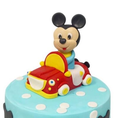 Mickey Mouse v autíčku